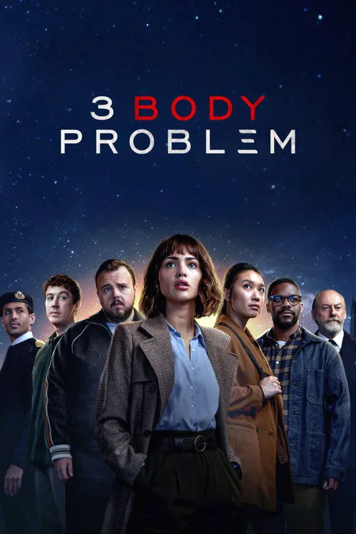 Official theatrical poster for 3 Body Problem (2024)