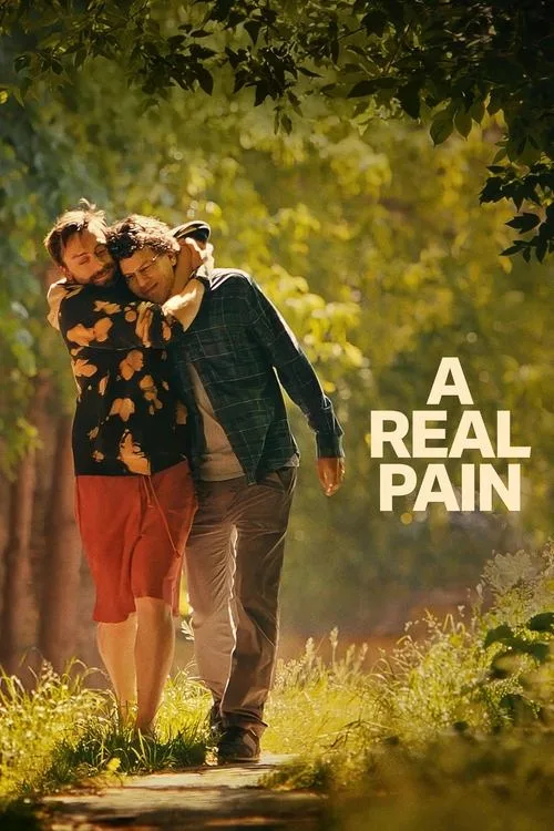 Official theatrical poster for A Real Pain (2024)