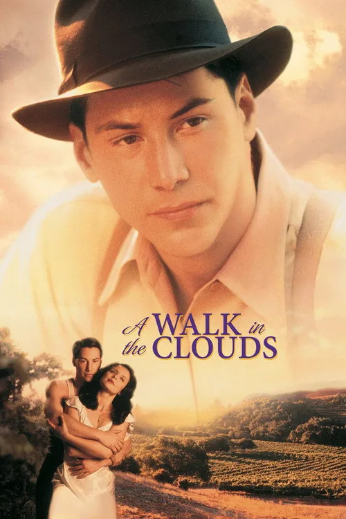 Official theatrical poster for A Walk in the Clouds (1995)