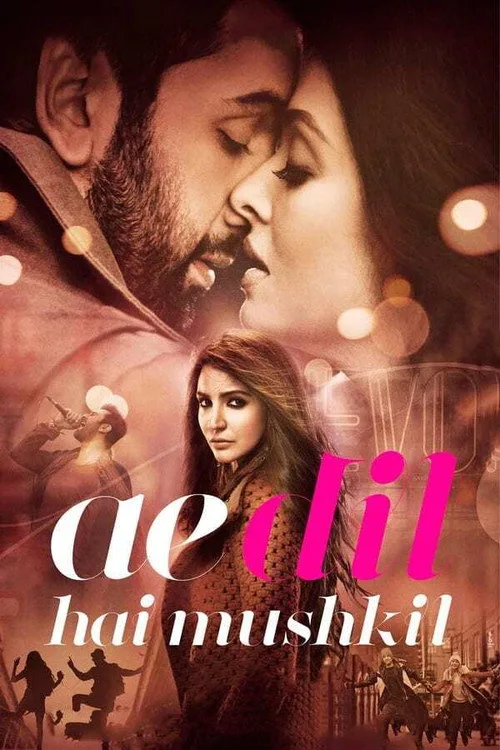 Official theatrical poster for Ae Dil Hai Mushkil (2016)