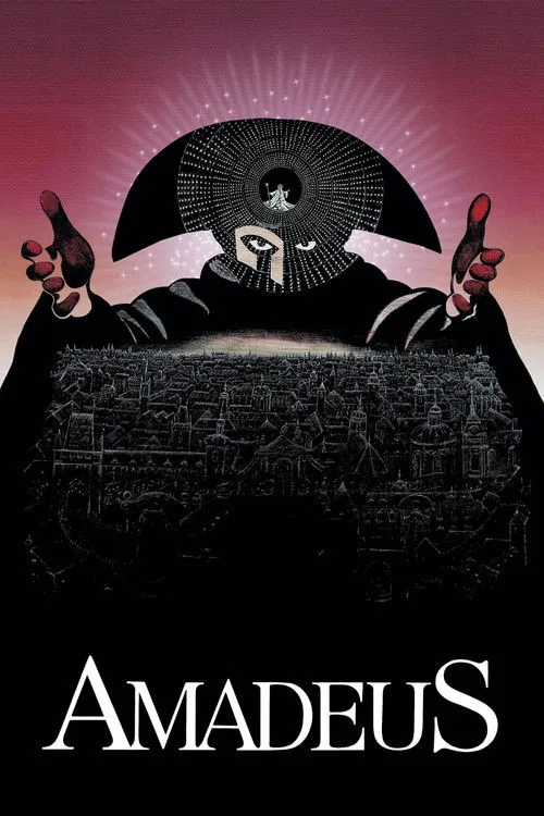 Official theatrical poster for Amadeus (1984)