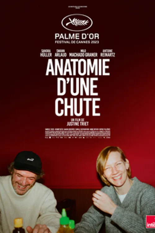 Official theatrical poster for Anatomy of a Fall (2023)