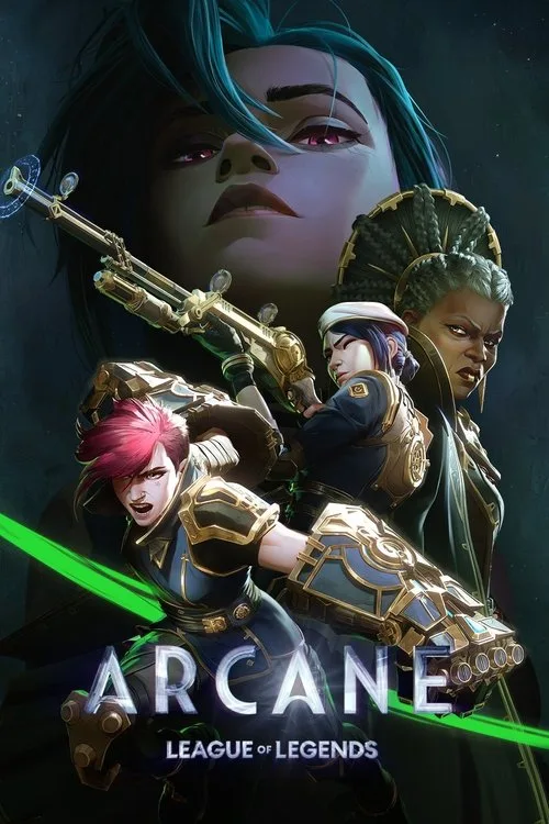 Official theatrical poster for Arcane (2021)