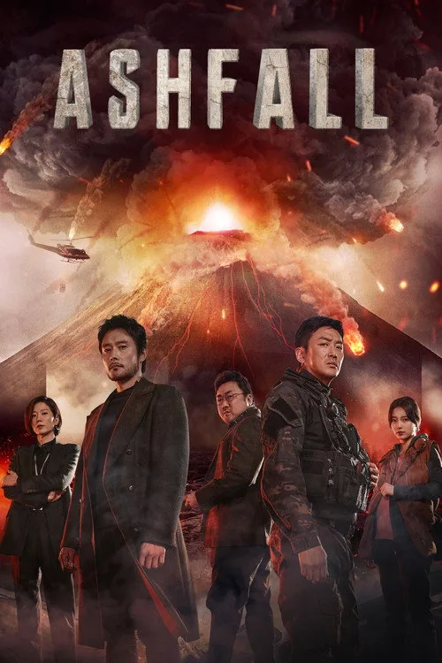 Official theatrical poster for Ashfall (2019)