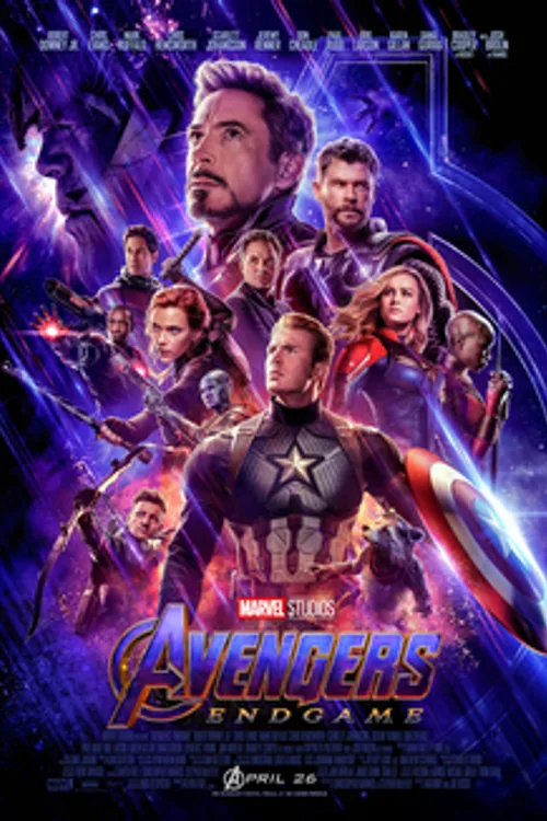 Official theatrical poster for Avengers: Endgame (2019)