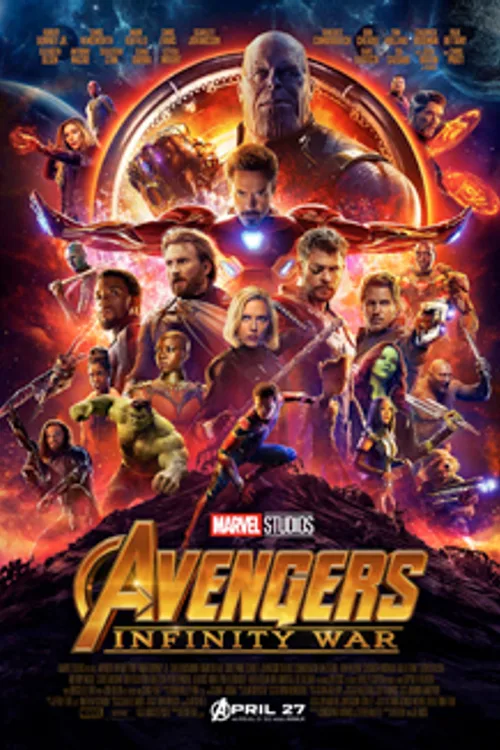 Official theatrical poster for Avengers: Infinity War (2018)