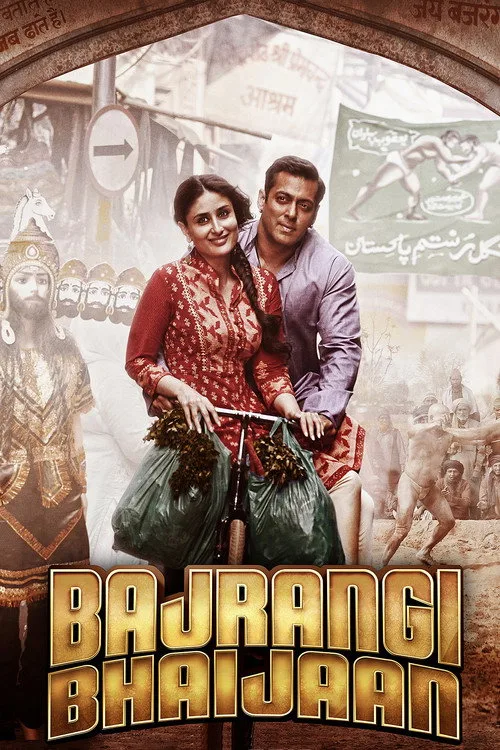 Official theatrical poster for Bajrangi Bhaijaan (2015)