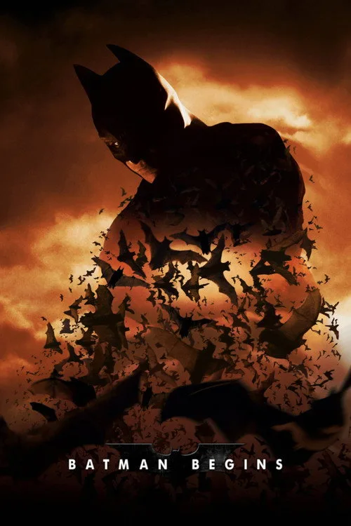 Official theatrical poster for Batman Begins (2005)