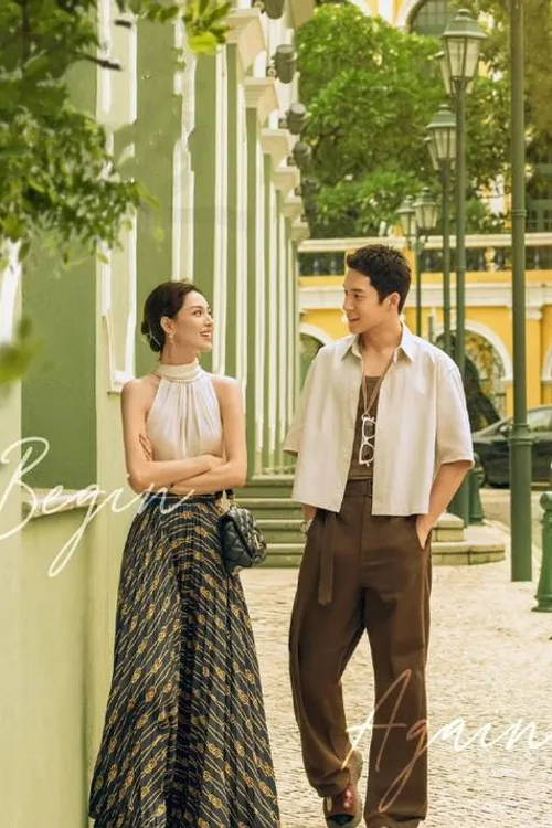 Official theatrical poster for Begin Again (2024)