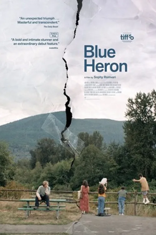 Official theatrical poster for Blue Heron (2026)