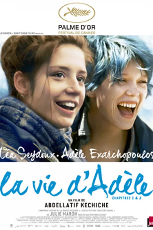 Official theatrical poster for Blue Is the Warmest Color (2013)