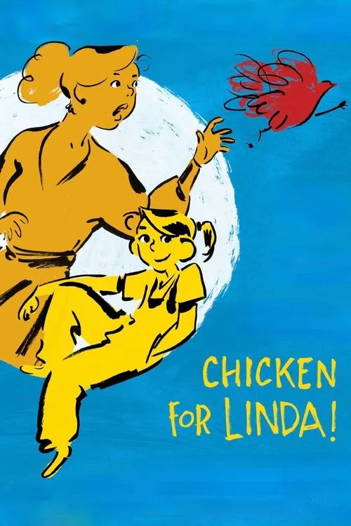 Official theatrical poster for Chicken for Linda! (2023)