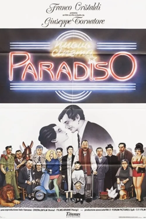 Official theatrical poster for Cinema Paradiso (1988)