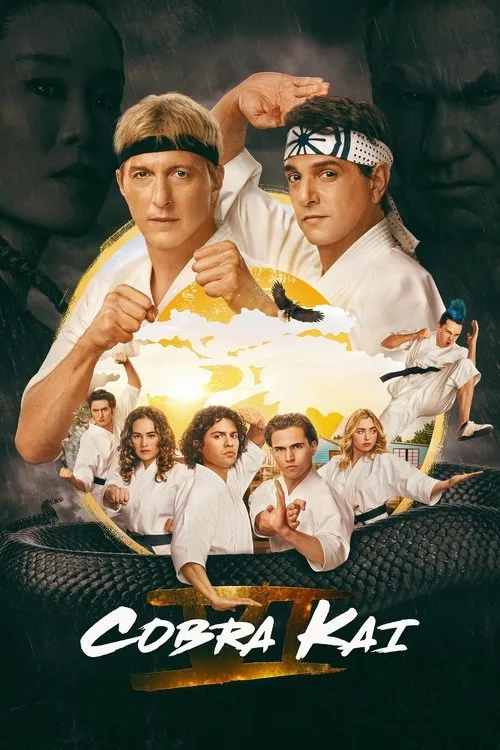 Official theatrical poster for Cobra Kai (2018)