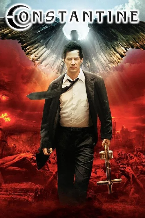 Official theatrical poster for Constantine (2005)