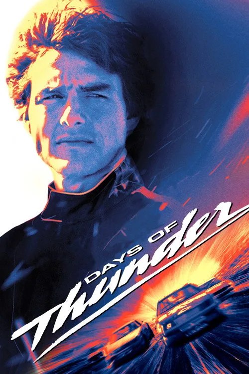 Official theatrical poster for Days of Thunder (1990)