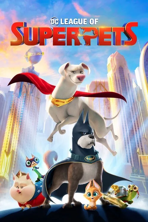 Official theatrical poster for DC League of Super-Pets (2022)