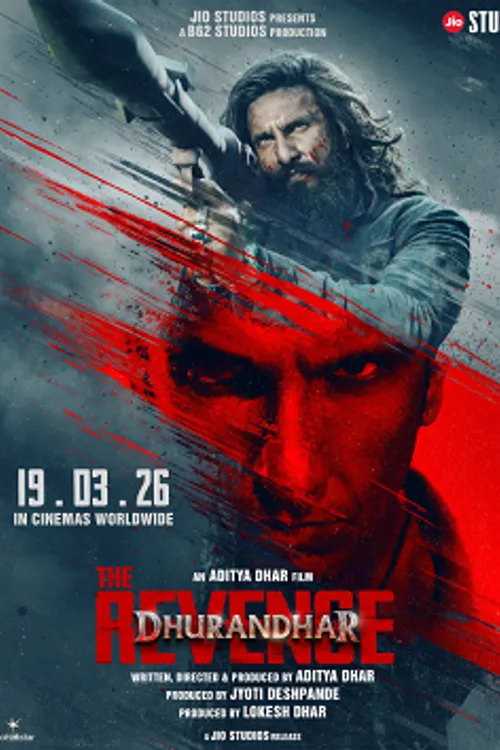 Official theatrical poster for Dhurandhar: The Revenge (2026)