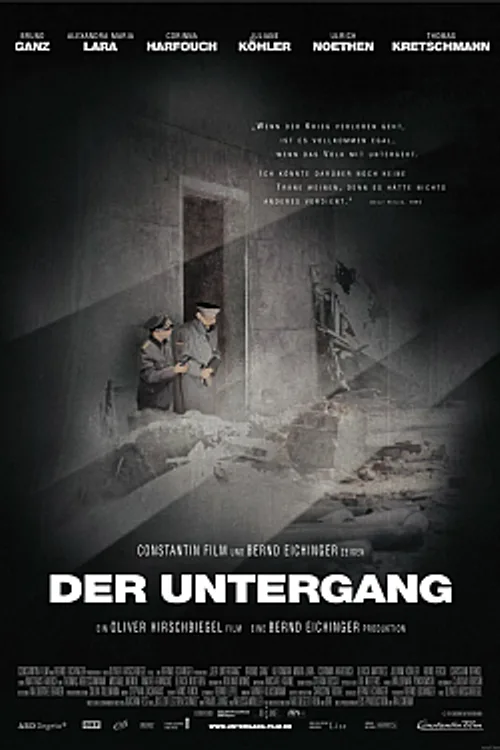 Official theatrical poster for Downfall (2004)