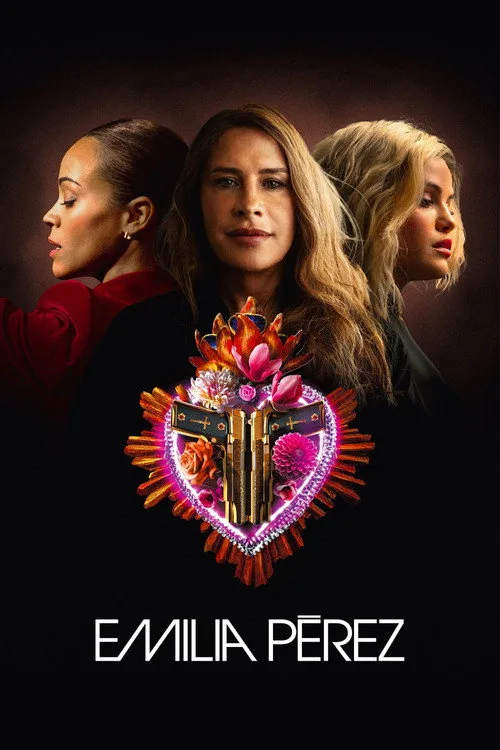Official theatrical poster for Emilia Pérez (2024)