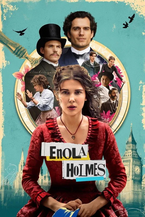 Official theatrical poster for Enola Holmes (2020)