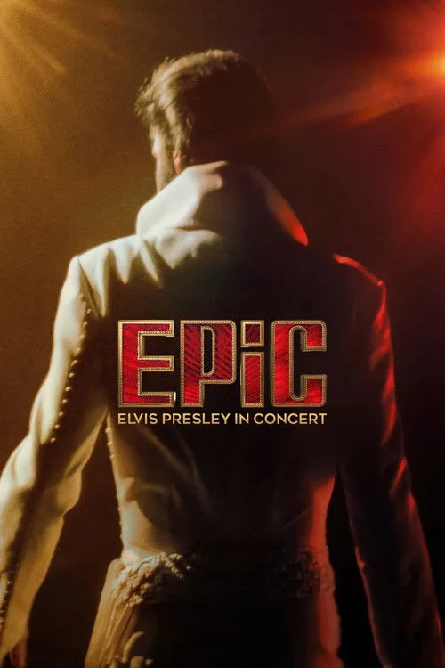 Official theatrical poster for Epic: Elvis Presley in Concert (2026)