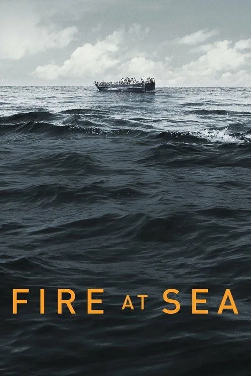 Official theatrical poster for Fire at Sea (2016)