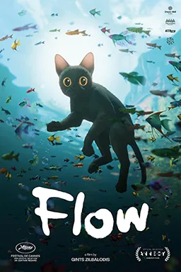 Flow (2024) official movie poster