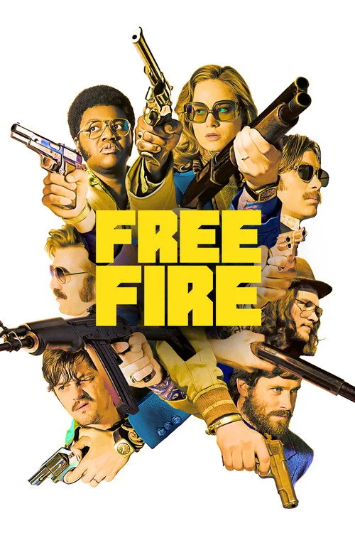 Official theatrical poster for Free Fire (2017)