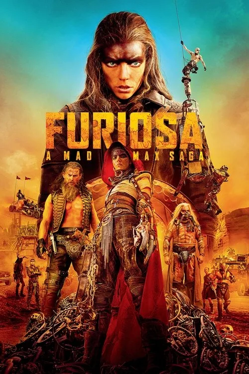 Official theatrical poster for Furiosa: A Mad Max Saga (2024)