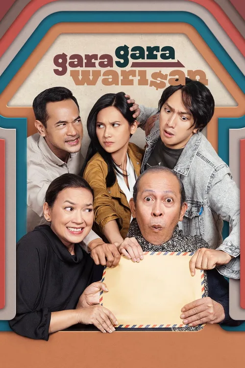 Official theatrical poster for Gara-Gara Warisan (2022)