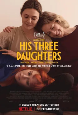 His Three Daughters (2023) official movie poster