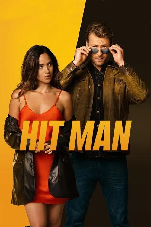 Official theatrical poster for Hit Man (2024)