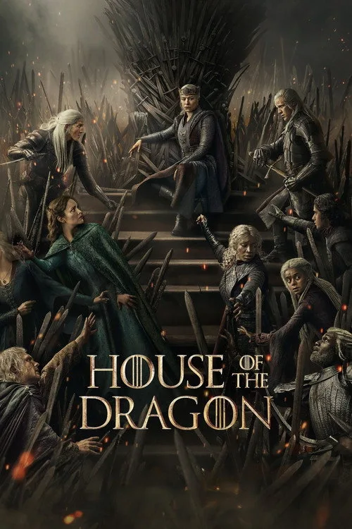 Official theatrical poster for House of the Dragon (2022)