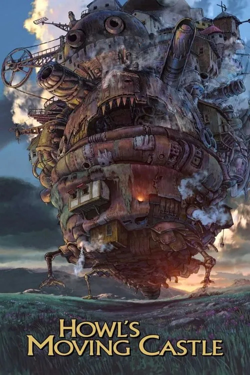 Official theatrical poster for Howl's Moving Castle (2004)