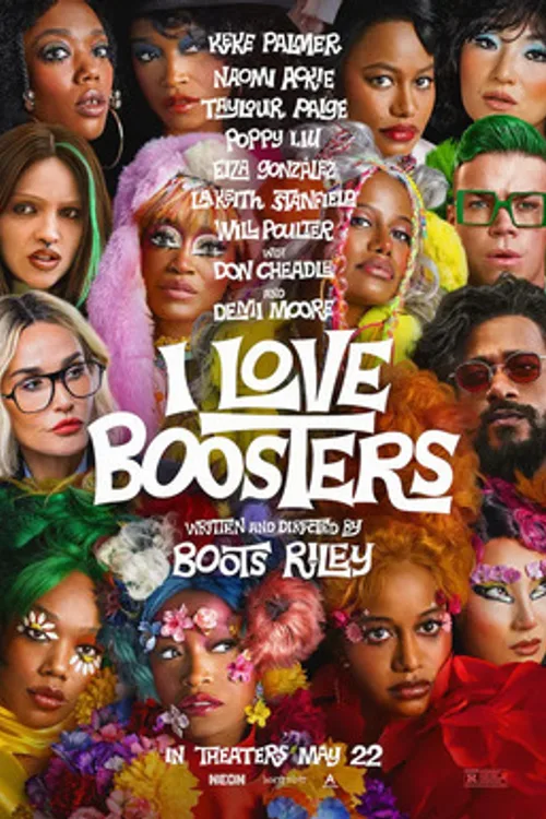 Official theatrical poster for I Love Boosters (2026)