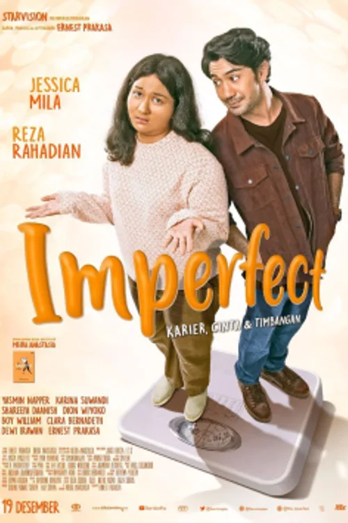Official theatrical poster for Imperfect (2019)