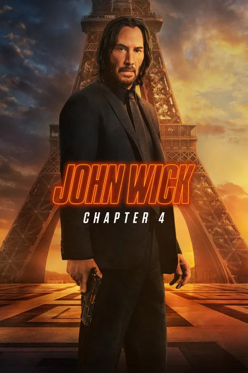 Official theatrical poster for John Wick: Chapter 4 (2023)