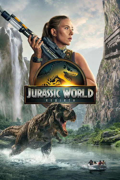 Official theatrical poster for Jurassic World Rebirth (2025)