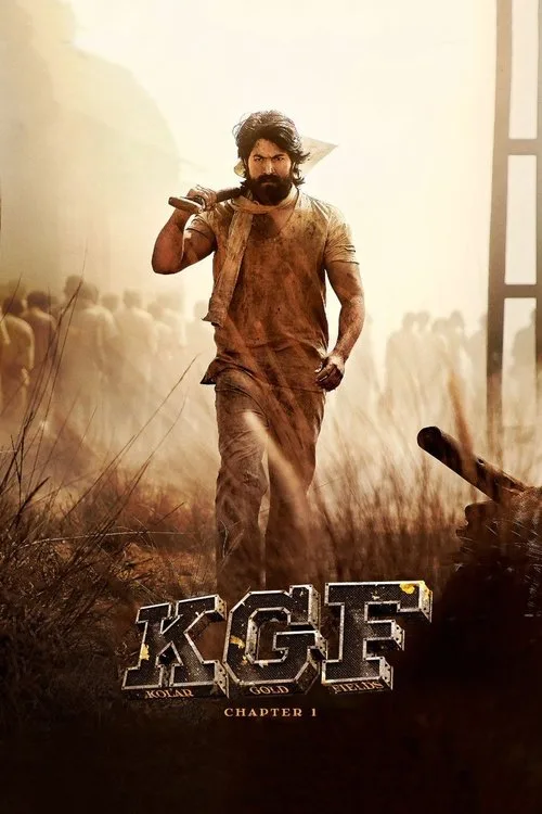 Official theatrical poster for K.G.F: Chapter 1 (2018)