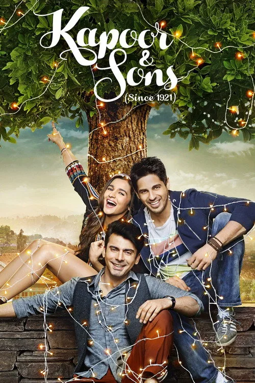 Official theatrical poster for Kapoor & Sons (2016)