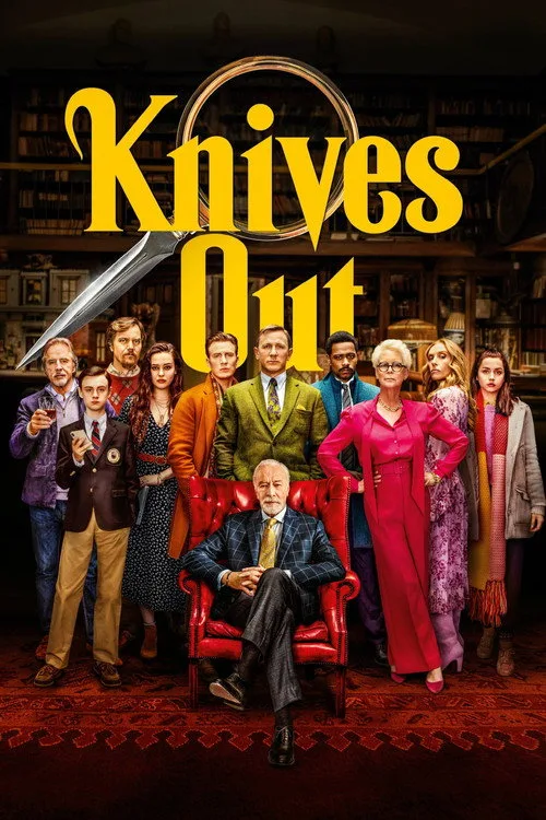 Official theatrical poster for Knives Out (2019)