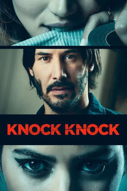 Official theatrical poster for Knock Knock (2015)