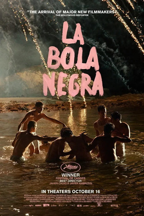 Official theatrical poster for LA BOLA NEGRA (2026)
