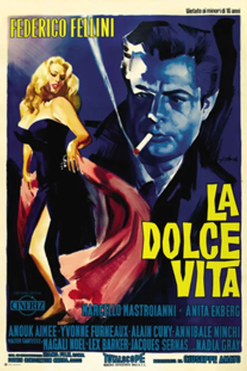 Official theatrical poster for La Dolce Vita (1960)