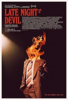Late Night with the Devil (2023) official movie poster