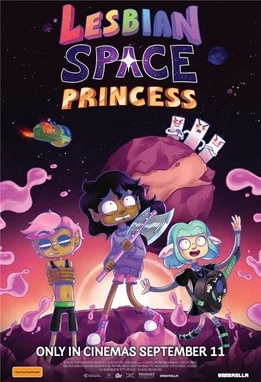 Lesbian Space Princess (2025) official movie poster