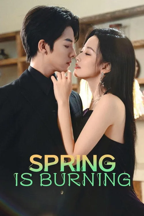 Official theatrical poster for Love in the Spring Night (2025)