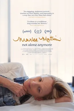 Marlee Matlin: Not Alone Anymore (2025) official movie poster
