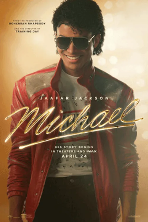 Official theatrical poster for Michael (2026)